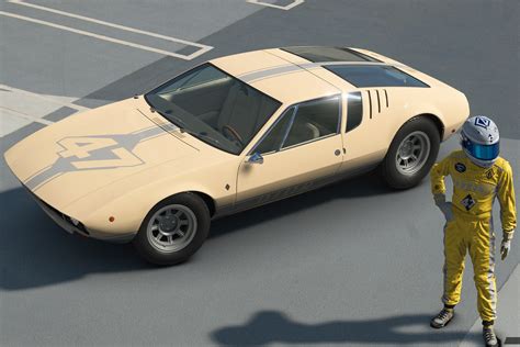 You can now drive a customised De Tomaso Mangusta while 